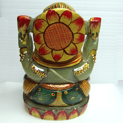 Ganesha Gemstone Statue