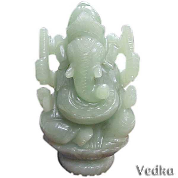 Huge Ganesh Indian High God Quaity Jade Hindu Statue Of Elephant God Ganesh