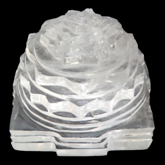 Clear Quartz Crystal Shree Yantra