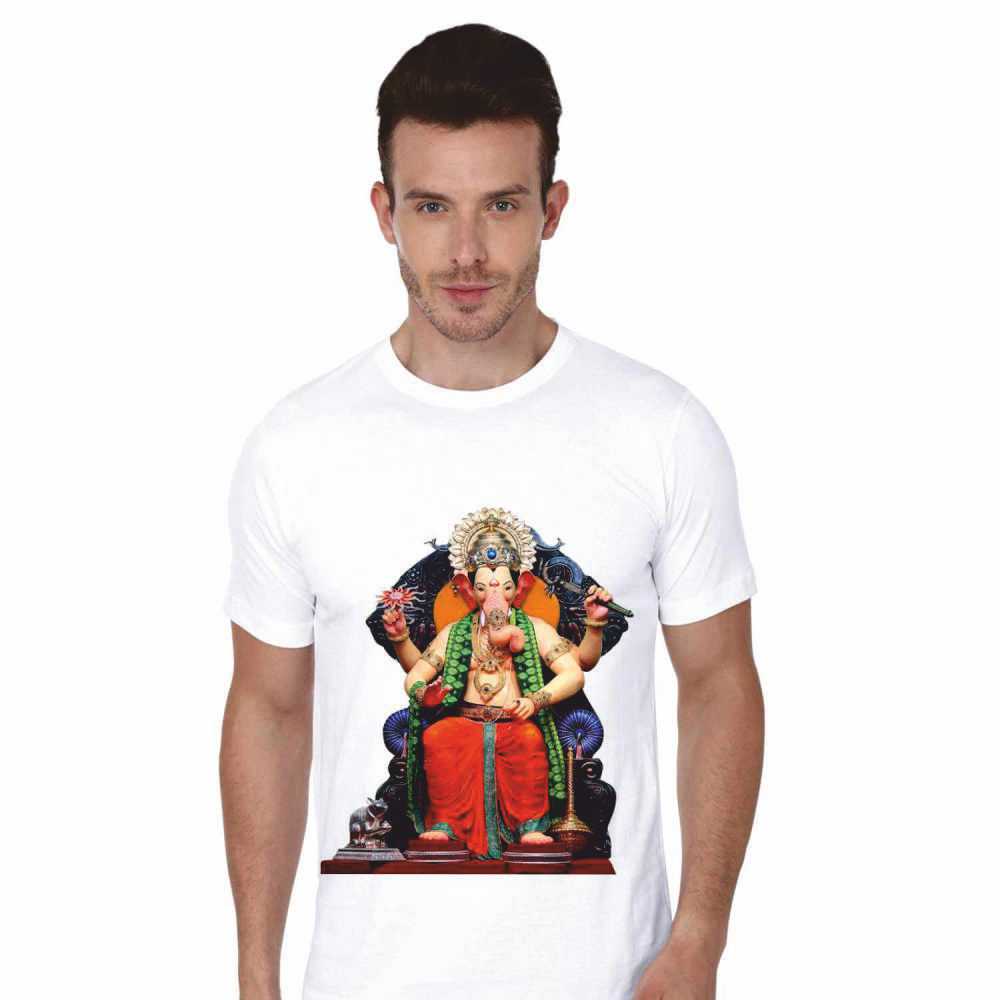 Ganpati  Polyester T Shirt by Cottvalley