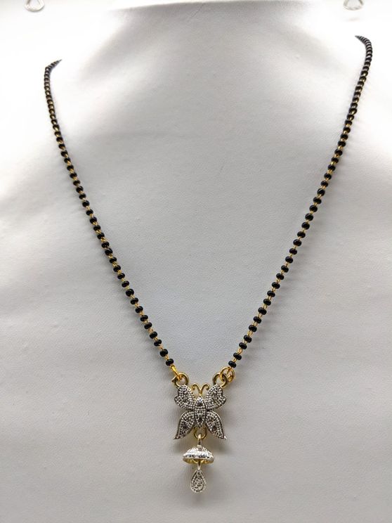 Gold Plated American Diamond Necklace