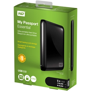 WD MY PASSPORT ESSENTIAL 500GB