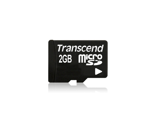 TRANSCEND 2GB MICRO SD CARD